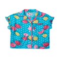 thumbnail image 3 of Haut à Manches Courtes à Volants pour Filles avec Boutons Ensemble de Pyjama 2 Pcs Tailles 4-16, 3 of 10