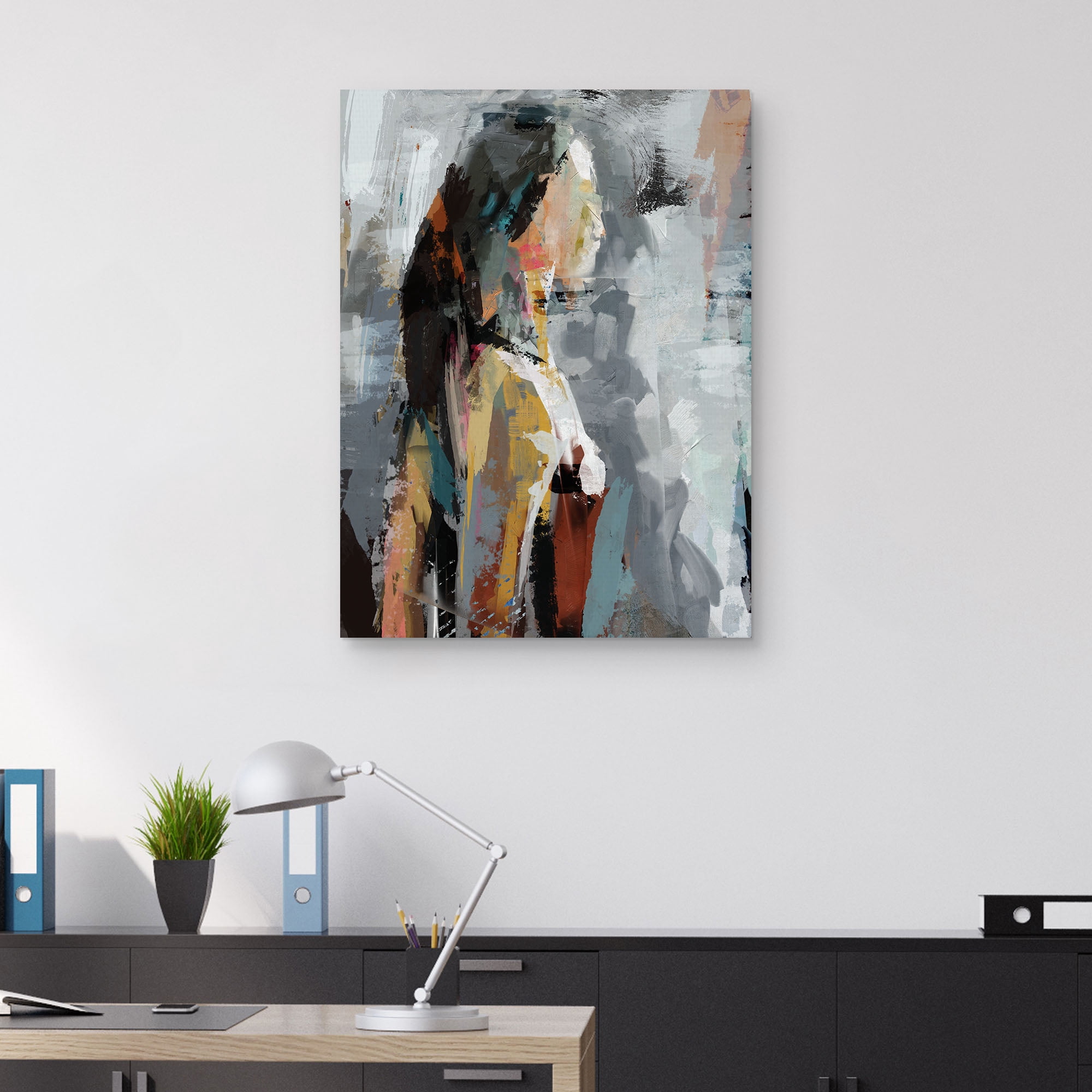 Reflective II by Studio Arts Canvas Art Print