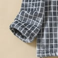 thumbnail image 5 of QLEICOM Mens Pajamas Set,Thermals for Men,Men Pajama Set Long Sleeve Flannel Pajama Sets Soft Woven Plaid 2 Piece Button Down Lounge Set, 5 of 6