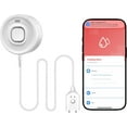 thumbnail image 1 of WiFi Water Leak Detectors for Home with Tuya APP Push and 100dB Sound Alarm, Suit for Warehouse, Basement, Kitchen, Laundry Room, Compatible with Alexa&Google Assistant (Support WiFi 2.4G), 1 of 8