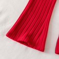 thumbnail image 7 of Enyan Girls Fall Clothes Long Sleeve Flared Sweatsuit Crewneck with Pants Winter 2 Piece Outfit,2-3 Years, 7 of 7