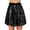 Black_004, variant on High Waist Sequin Pleated Skirt for Women Solid Color Loose Party Short Sequin Skirt for Women Rose Gold_003,XXL