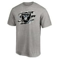thumbnail image 2 of Men's Heather Gray Las Vegas Raiders True Color T-Shirt, 2 of 3