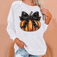 thumbnail image 2 of Loose-fitting tops with Halloween prints and raglan sleeves for autumn and winter., 2 of 10