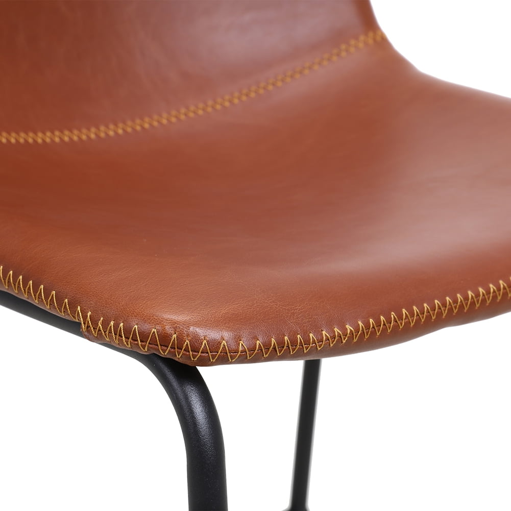 Lowestbest Modern Kitchen Dining Bar Chair with Backrest Seat with Non-Slip Foot Pad, Bronze Lowestbest Modern Kitchen Dining Bar Chair with Backrest Seat with Non-Slip Foot Pad, Bronze