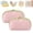 2pcs pink, variant on Travel Underwear Organizer, Structured Lingerie Storage Bag with Compartments and Wide Opening for Luggage