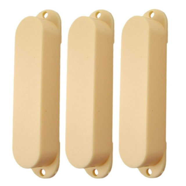 MERIGLARE 3 Cream Electric Guitar Parts Pickup Covers Closed for ST Sq Instrument Accs