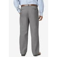 thumbnail image 2 of KingSize Men's Big & Tall Relaxed Fit Wrinkle-Free Expandable Waist Pleated Pants, 2 of 4