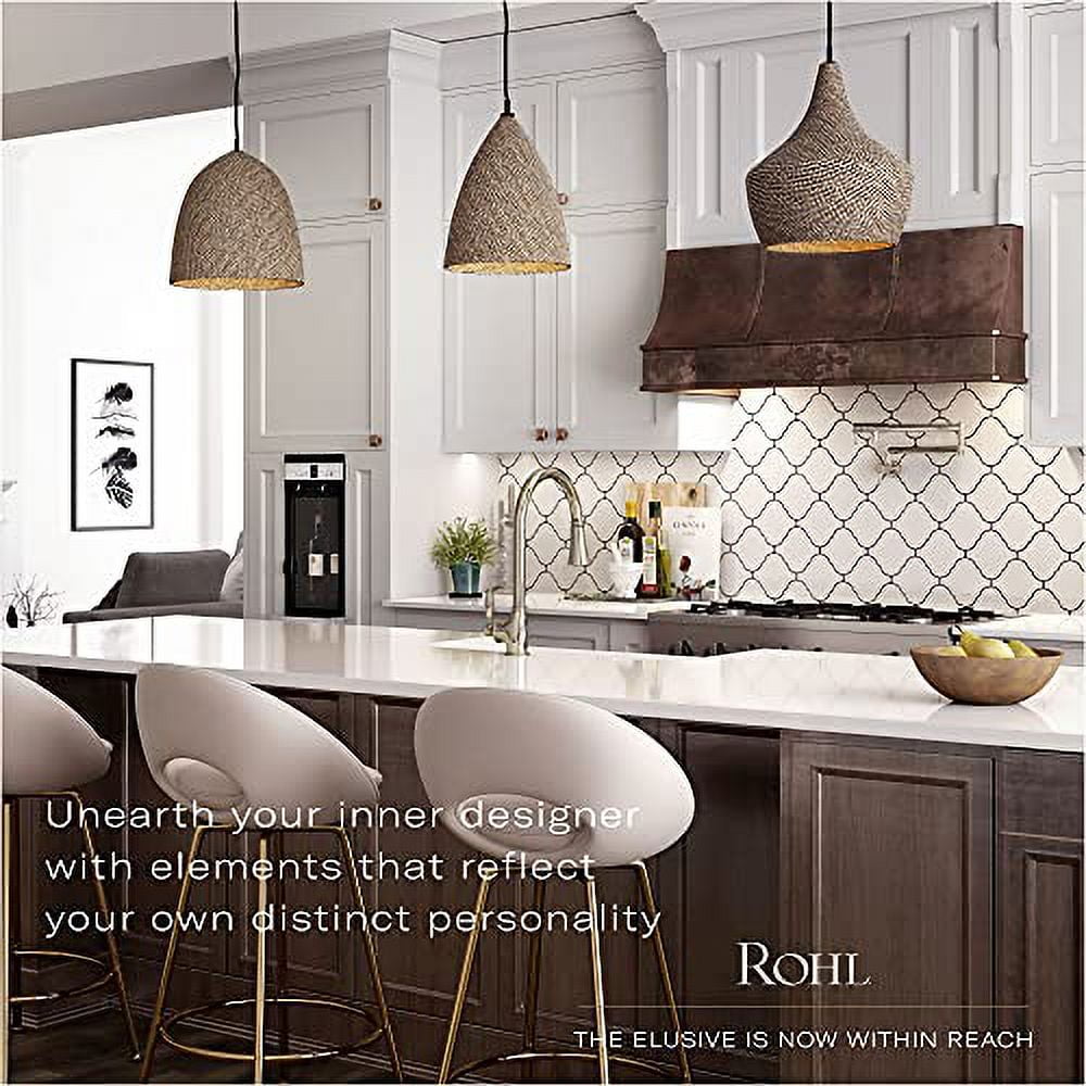 Rohl Lombardia Pull-Down Kitchen Faucet in Polished Chrome - A3430LMAPC-2