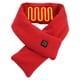 thumbnail image 1 of Soidarity Bufanda térmica con carga USB, calentador de cuello eléctrico para invierno, soporte térmico para babero para ciclismo al aire Protección de la piel Rojo, 1 of 6
