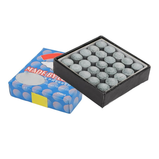 Puntas para Tacos de Billar, 50 Piezas de Cuero, Puntas para Tacos de Billar, Puntas para Palos de Billar, Puntas para Tacos de Billar Con Caja de Almacenamiento para Uso Diario