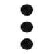 thumbnail image 2 of Advancent Mantel individual inodoro y antideslizante para cenar, manteles individuales redondos fáciles de cuidar, negro Type1 NO1, 2 of 6