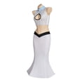 thumbnail image 2 of Women's Elegant Sexy White Shirt Skirt Orihime Inoue Dress - Stylish Two-Piece Outfit with Sophisticated Design, 2 of 8