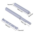 thumbnail image 2 of Unique Bargains 125mm Length ABS Door Furniture Magnetic Soft Closer Damper Buffer Gray, 2 of 4