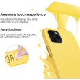 thumbnail image 4 of IBAOLE Étui Compatible avec iPhone 12 Pro Max, Protection en Silicone Antichoc Protection contre les Chutes 6.7 Pouces-Jaune, 4 of 6