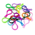 thumbnail image 4 of GOOHOCHY 100 piezas de clips de plástico para llaveros, cierres para llaveros, manualidades, delicados ganchos de plástico para llaveros., 4 of 7
