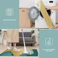 thumbnail image 6 of Gold Teal Blue Marble Kitchen Rugs Sets Of 3,Kitchen Runner Rugs Non Skid Washable,Decorative Kitchen Floor Mats for Kitchen,Sink,Laundry,17"x30"+ 17"x47" + 17"x59", 6 of 6