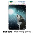 thumbnail image 3 of Howling Wolf with Moon and Snow Home Business Office Sign, 3 of 6