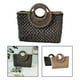 thumbnail image 5 of Bolso Tejido para Mujer Macarena Bolsa de Paja Negro 36 cm x 24 cm x 13 cm, 5 of 8