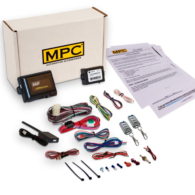 MPC Démarrage à Distance avec Entrée Sans Clé pour Mazda B2300 2004-2007 - Module - (2) Télécommandes 4 Boutons jusqu'à 1,000 Pieds