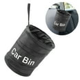 thumbnail image 3 of Collapsible Car Bin Portable Vehicle Trash Container Hanging Garbage Can with Lid for Auto Interior Organization Storage, 3 of 3