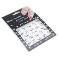 thumbnail image 2 of Encantadora transferencia de agua dulce 3D gris lindo gato mascotas patrón pegatina de uñas envolturas completas manicura, 2 of 8