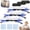 3pcs, variant on Clarity Blue Glasses Self Adjusting, Automatic Adjustment Blue Ease Optics Glasses, Anti-Glare Protection Eye Glass for Men/Women