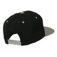 thumbnail image 4 of Slam Dunk Embroidered Flat Bill Cap - Black Silver OSFM, 4 of 5