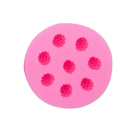 

Worallymy Chocolate Mold Flexible Reusable Washable Replacement Cute Fruit Shape Biscuit Cookie Pastry Mould Kitchen Baking Molds Raspberry