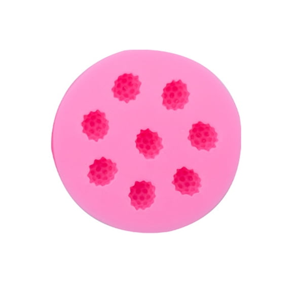 Toystoory Molde de Chocolate Flexible reutilizable lavable reemplazo Linda forma de fruta galleta pastelería molde cocina moldes para hornear Cocina y Comedor Frambuesa Toystoory HA068151-01