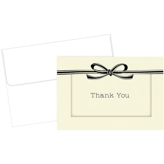 Great Papers! Luxe Thank You Note Card 4.875" x 3.375" Beige 50/Pack (2015069)