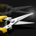 thumbnail image 5 of Industrial Stainless Steel Aviation Snips Heavy Duty Metal Cutting Shears for Light Gauge Steel Ductwork HVAC, 5 of 6