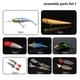 thumbnail image 4 of Kit de señuelo Señuelos de pesca para agua dulce, 327 piezas, juego de cebo de pesca, caja de aparejos de pesca con equipo y equipo de pesca, Crankbait, cuchara giratoria de gusano suave, anzuelo de s, 4 of 8