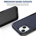 thumbnail image 5 of iPhone 14 Plus Case, Allytech Military Grade Protective Anit-Scratch Shockproof Drop Proof Bumper Defender Back Cover Case for Apple iPhone 14 Plus 6.7" - Darkblue, 5 of 5