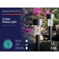 thumbnail image 2 of Moonrays Black Plastic Solar Path Light (10-Pack) 25759, 2 of 2