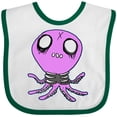 thumbnail image 3 of Inktastic Death Metal Octopus Boys or Girls Baby Bib, 3 of 4