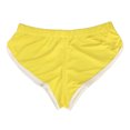 thumbnail image 5 of AXXD Shorts for Women,Summer Hot Running Stretch Sports Yoga Biker Shorts Women Yellow 4, 5 of 9