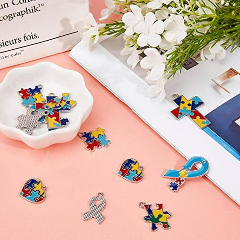 Autism charms best sale