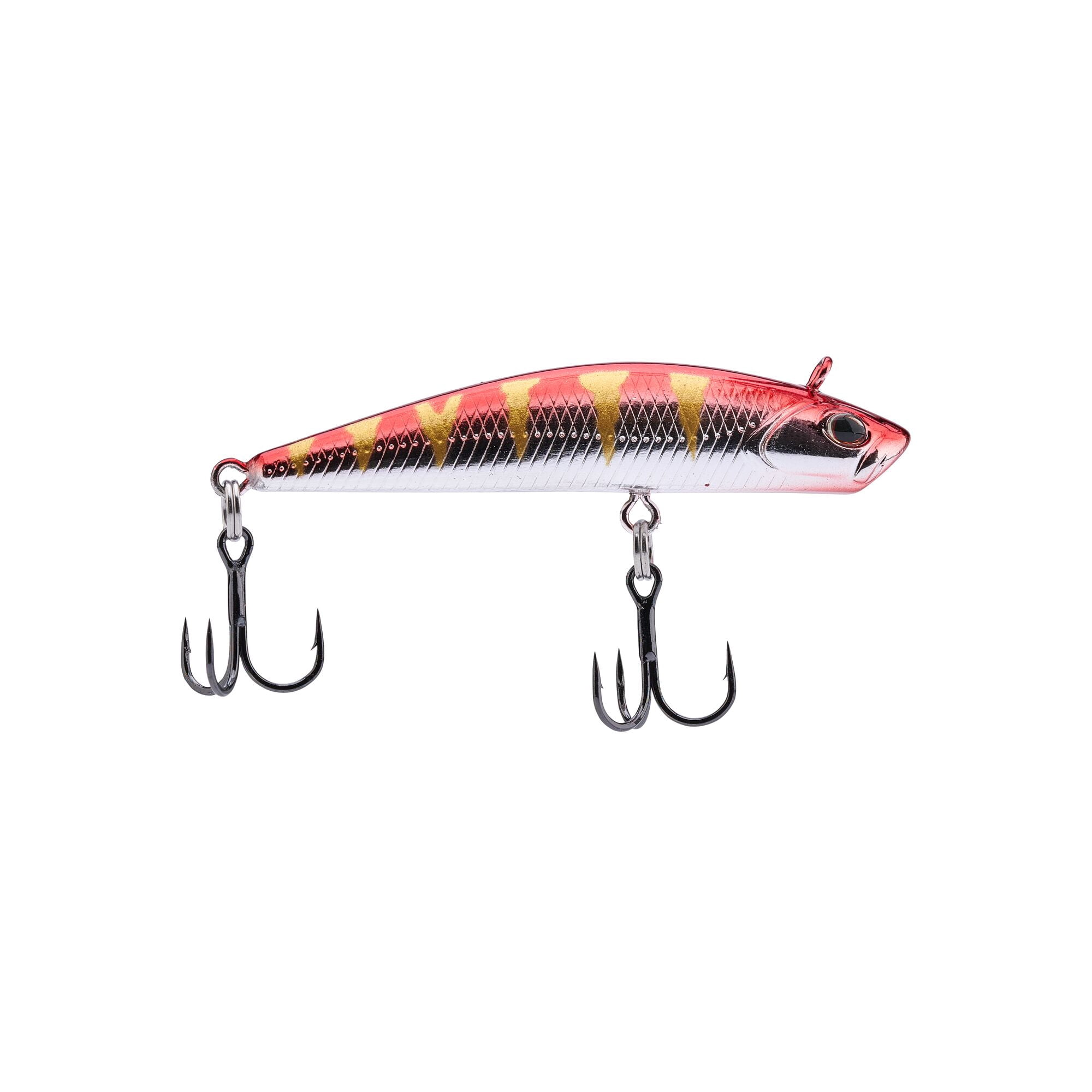 Berkley Finisher, 2 in, Glide Baits, Chrome Red Perch (1 Count)