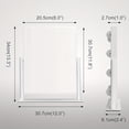 thumbnail image 5 of JUNWELL Miroir de Maquillage à Trois Niveaux de Luminosité - Miroir Compact de Voyage avec Rotation 360° Contrôle Tactile 3 Modes de Couleur et Luminosité Réglable pour Bureau, 5 of 5