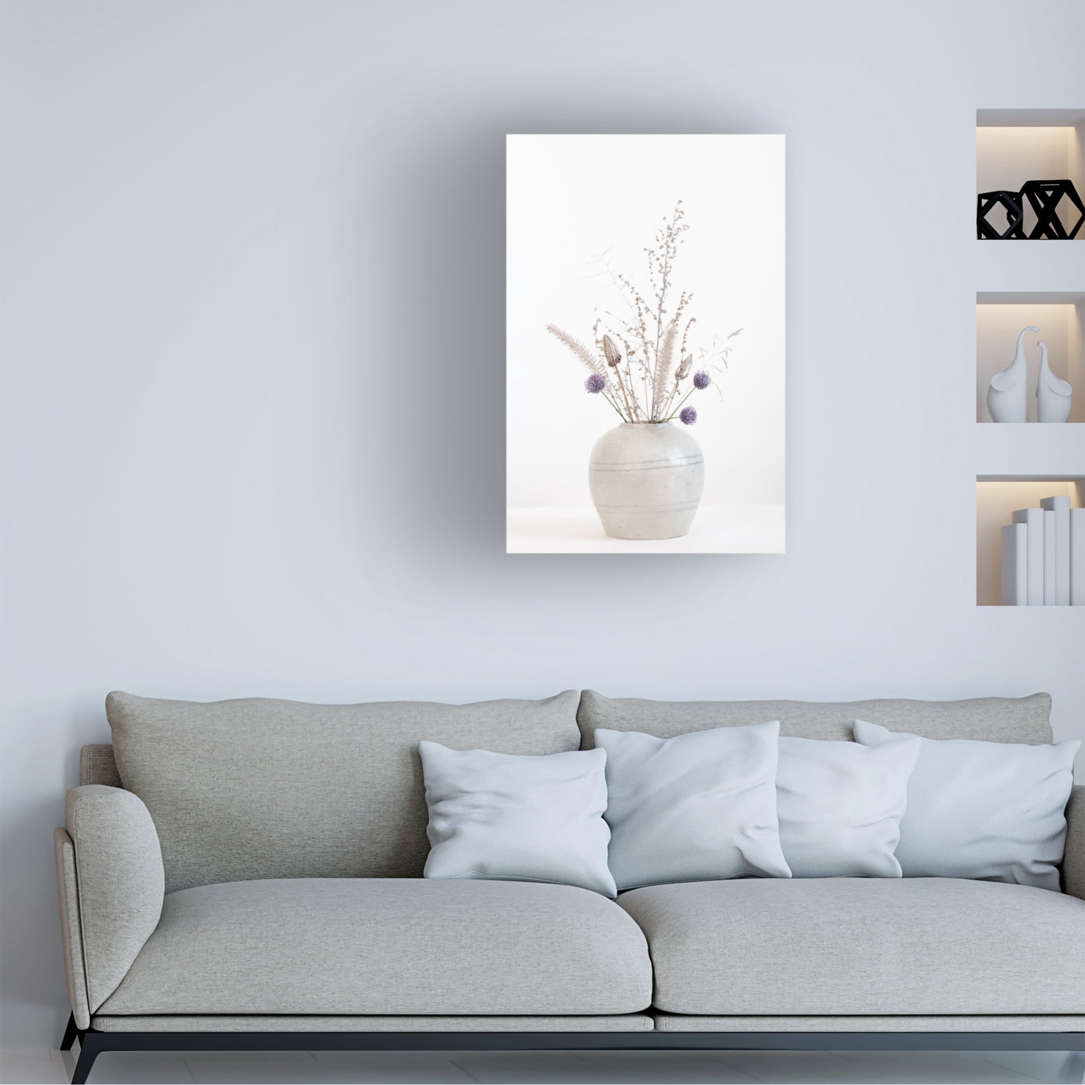 Trademark Fine Art Pictufy Studio Fower Pot Canvas Wall Art