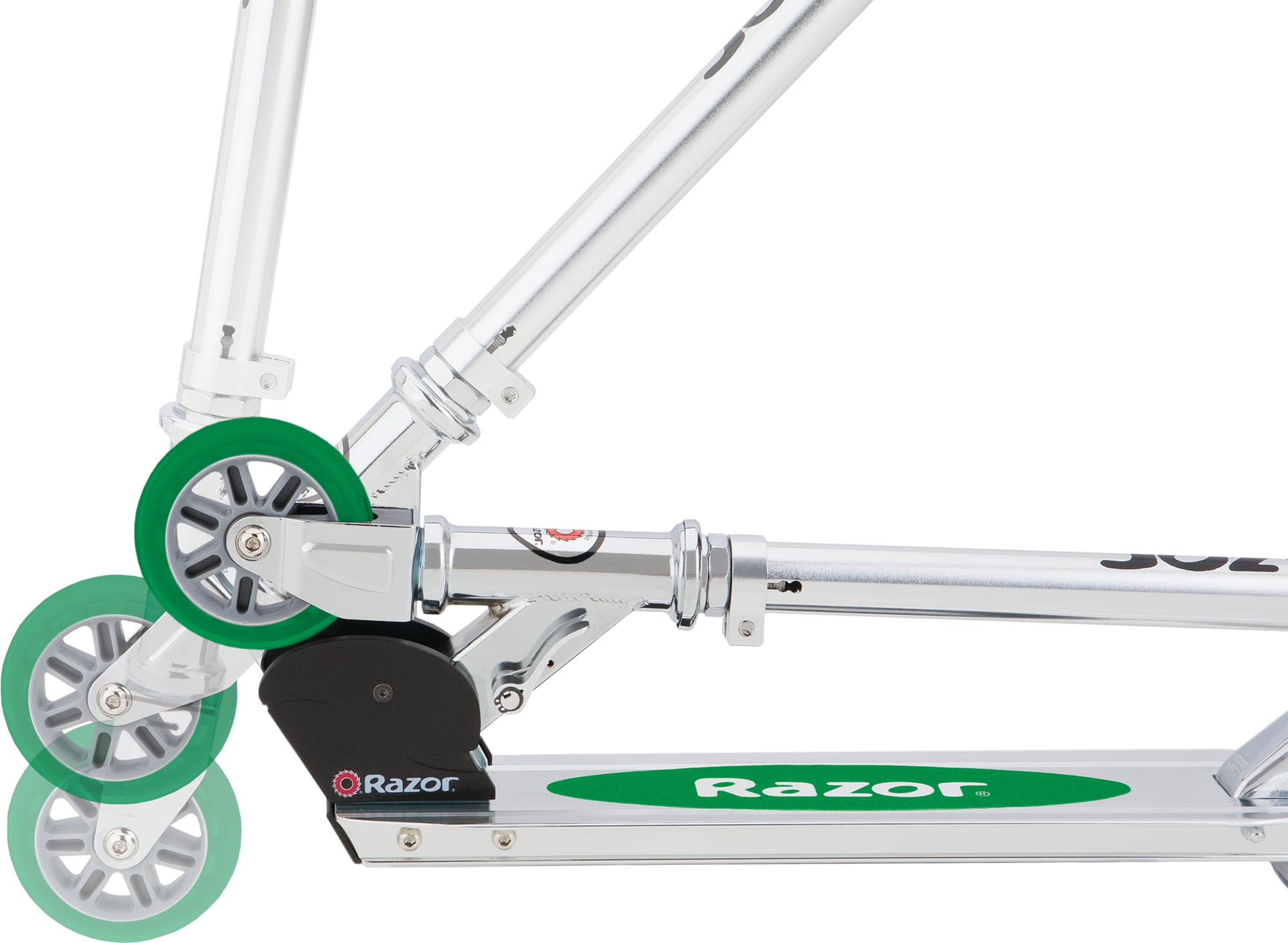 Razor A Kick Scooter for Kids  Lightweight, Foldable, Aluminum Frame and Adjustable Handlebars  (图4) Razor A Kick Scooter for Kids  Lightweight, Foldable, Aluminum Frame and Adjustable Handlebars  (图4)