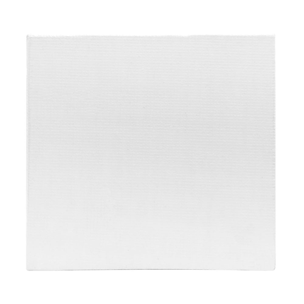 Mini Canvas Panel, 100 Cotton White Canvas, 2.56"X2.56", 3 Pieces