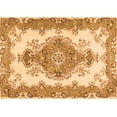 thumbnail image 1 of Ahgly Company Indoor Rectangle Abstract Orange Contemporary Area Rugs, 7' x 10', 1 of 1