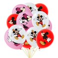 thumbnail image 3 of Juego de decoración para fiestas con globos de aluminio de Mickey Mouse, globo de látex con cabeza de Mickey de dibujos animados de 32 pulgadas, número rojo, suministros para fiestas de cumpleaños inf, 3 of 5