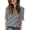 Black, variant on Casual Loose Fit Short Sleeve V Neck T Shirt Soft Everyday Basic Top Comfortable Breathable Tee