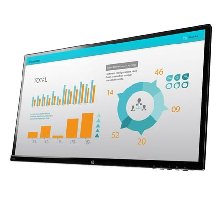 Rb Victorian Monitor - HP V272 27-inch Monitor, NO STAND, 1920 x 1080, 7ms, 1xDVI-D 1xVGA 1xHDMI 1xDisplayPort