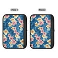 thumbnail image 6 of Uorisanigo Hibiscus Flower Seatbelt Cushion Soft Comfort 2 Pack Soft Seat Belt Cover Harness Pad Flannel Safety Belt Strap Shoulder Pad Universal Fit Seatbelt Cover Car Truck SUV, 6 of 7