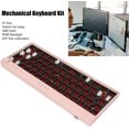 FENGWL61PLUS 60 RGB DIY Mechanical Keyboard, 61 Keys Hot Swappable