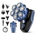 thumbnail image 1 of Sejoy 7D Head Shaver, 5 in 1 Bald Head Shavers for Men Electric Razor, LED Display, Waterproof Wet/Dry Mens Grooming Kit, 1 of 5